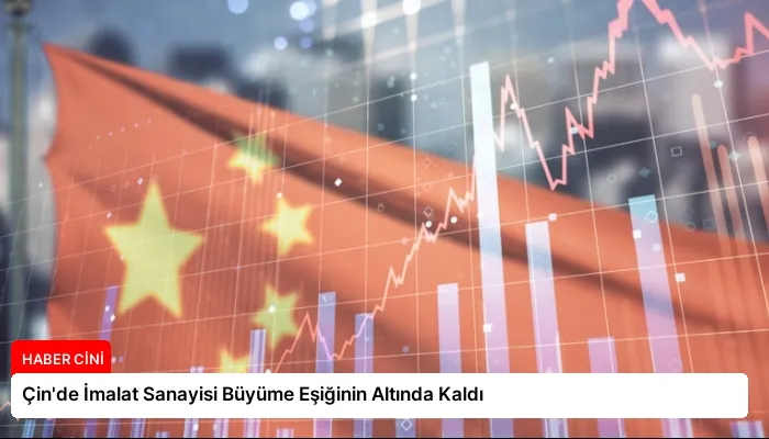 Çin’de İmalat Sanayisi Büyüme Eşiğinin Altında Kaldı
