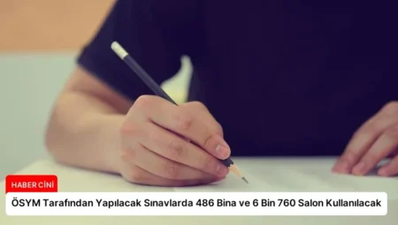 ÖSYM Tarafından Yapılacak Sınavlarda 486 Bina ve 6 Bin 760 Salon Kullanılacak