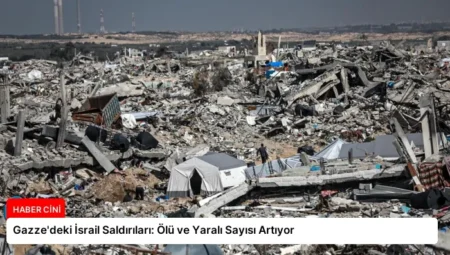 Gazze’deki İsrail Saldırıları: Ölü ve Yaralı Sayısı Artıyor