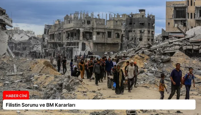 Filistin Sorunu ve BM Kararları