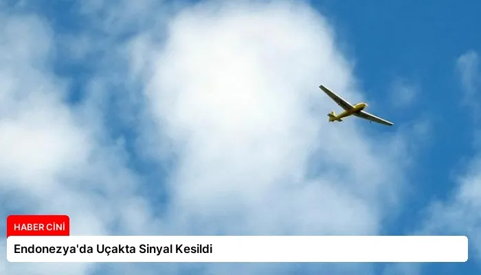 Endonezya’da Uçakta Sinyal Kesildi