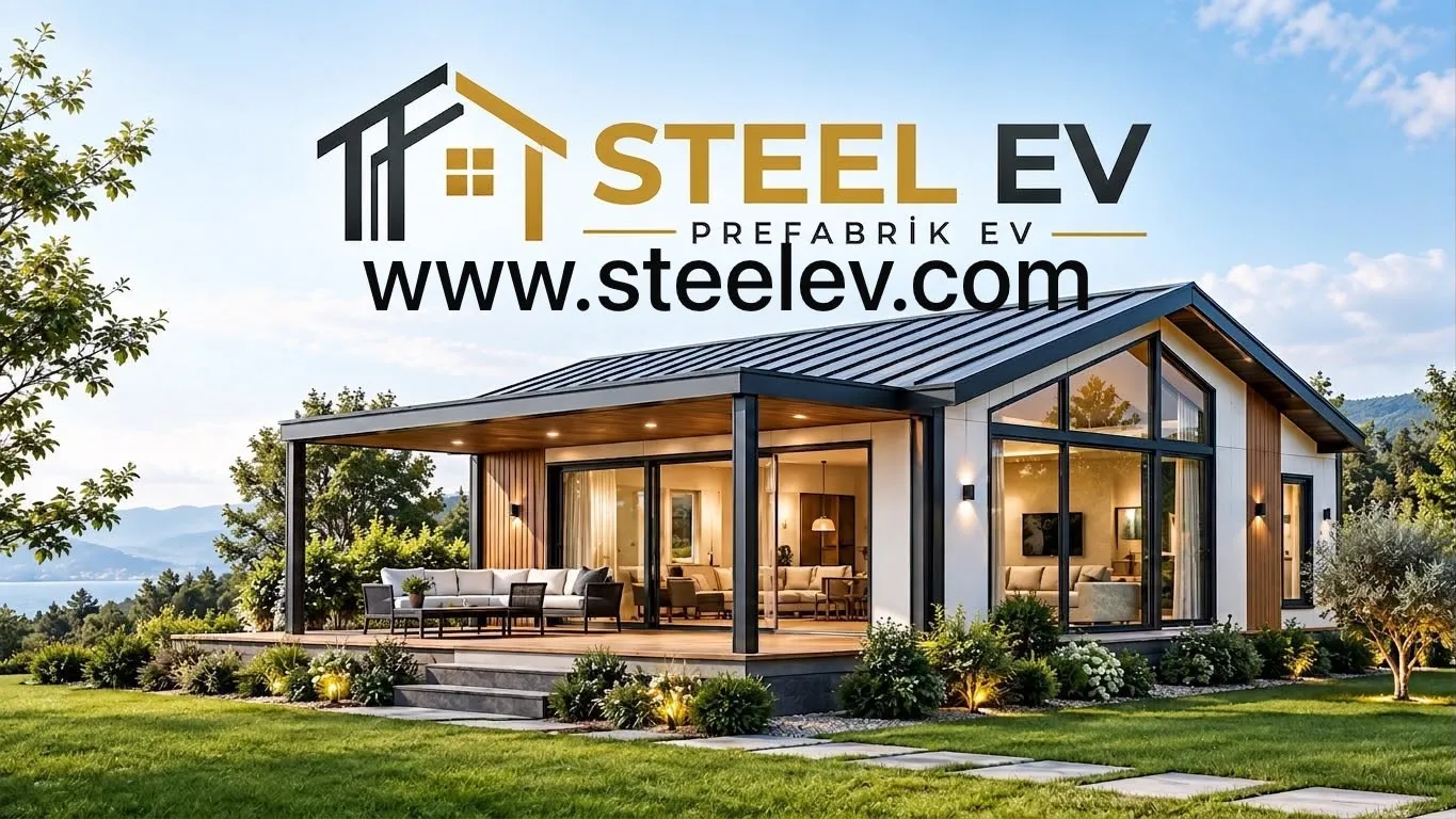 Steel Ev Modern Prefabrik ve Çelik Yapılarıyla Yeni Yaşam Alanları Sunuyor