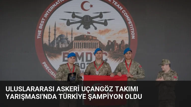 Uluslararası Askeri Uçangöz Takımı Yarışması’nda Türkiye Şampiyon Oldu